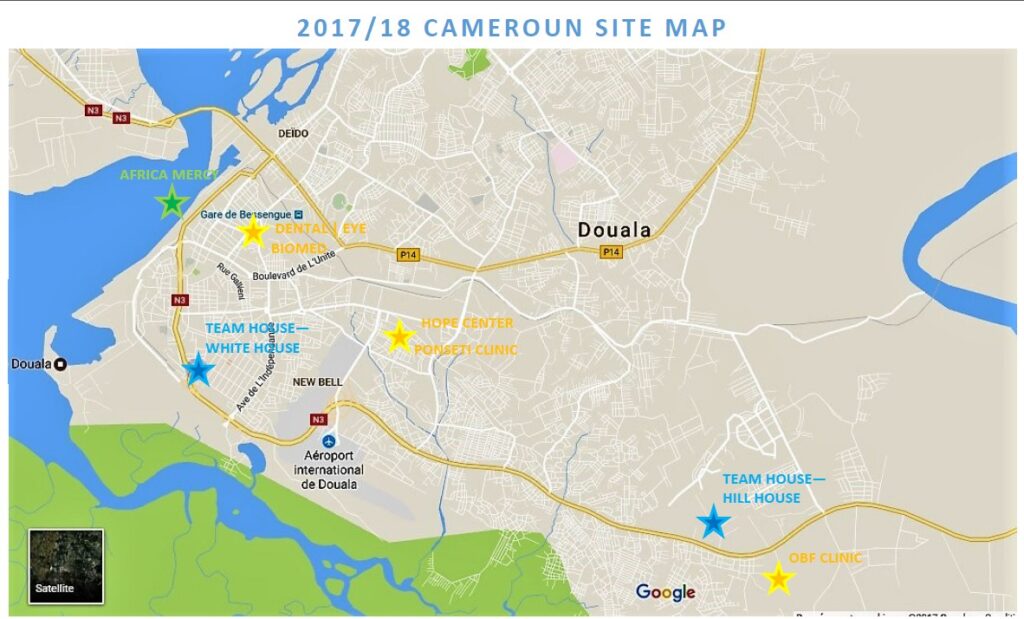 Cameroon Site Map