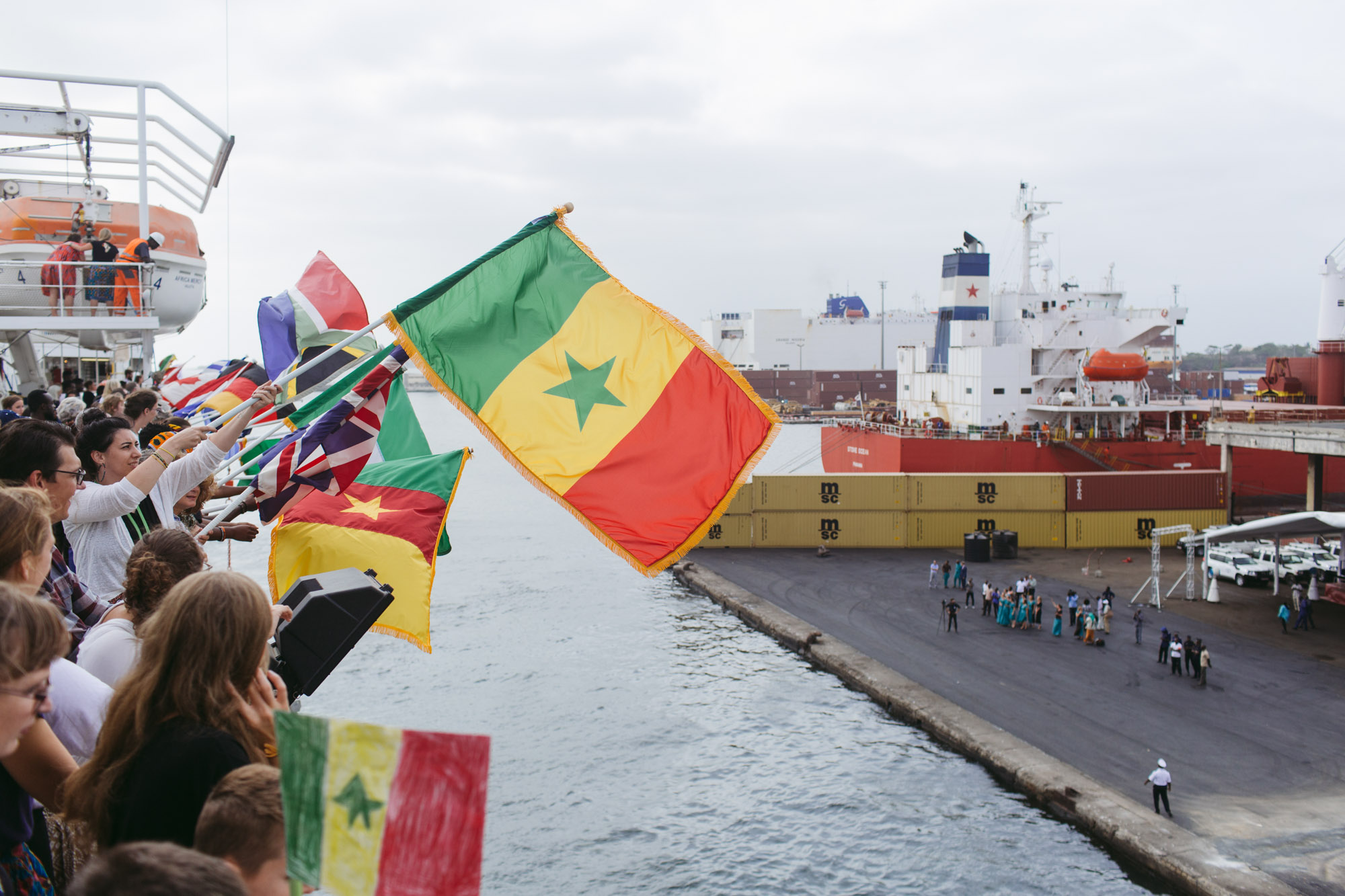 The Africa Mercy Arrives in Senegal