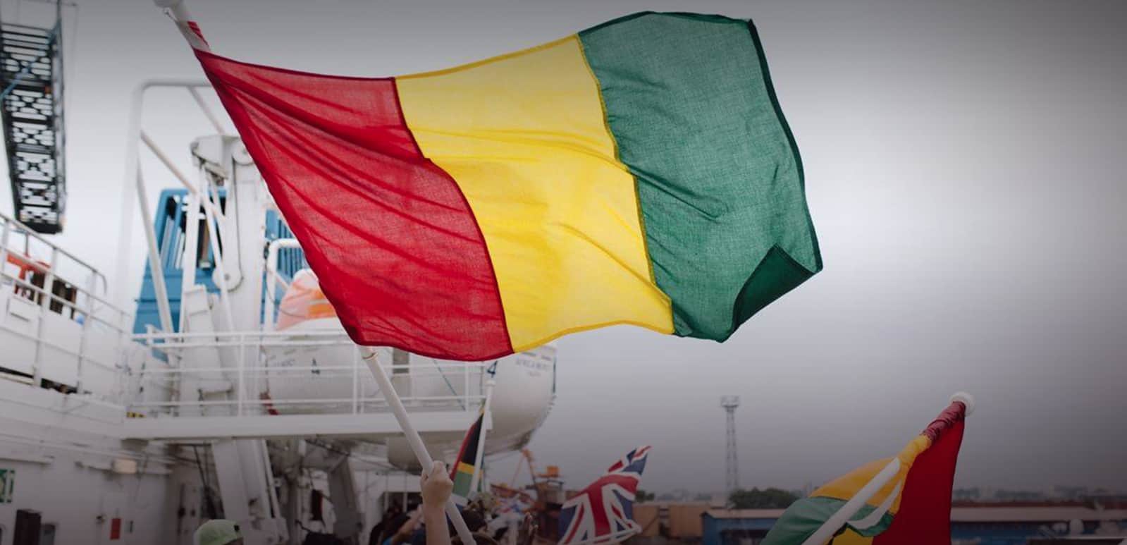 Largest Charity Hospital Ship Docked in Guinea