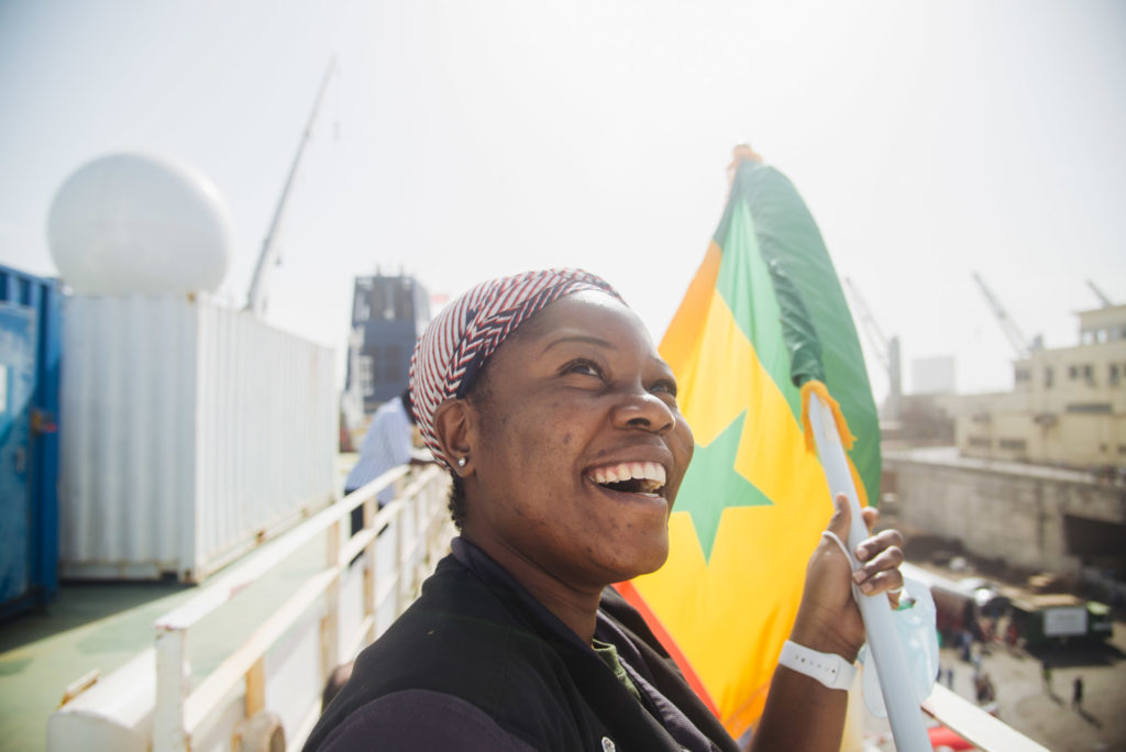 Mercy Ships returns to Senegal joy