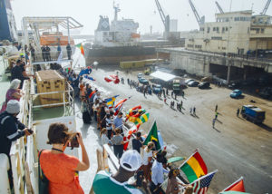 Africa Mercy's Arrival in Dakar