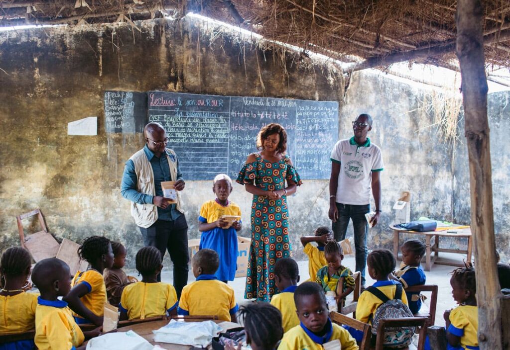 Nutrition lessons at school