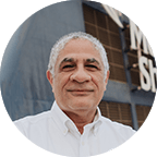 Picture of Sherif Emil during his volunteering for Mercy Ships
