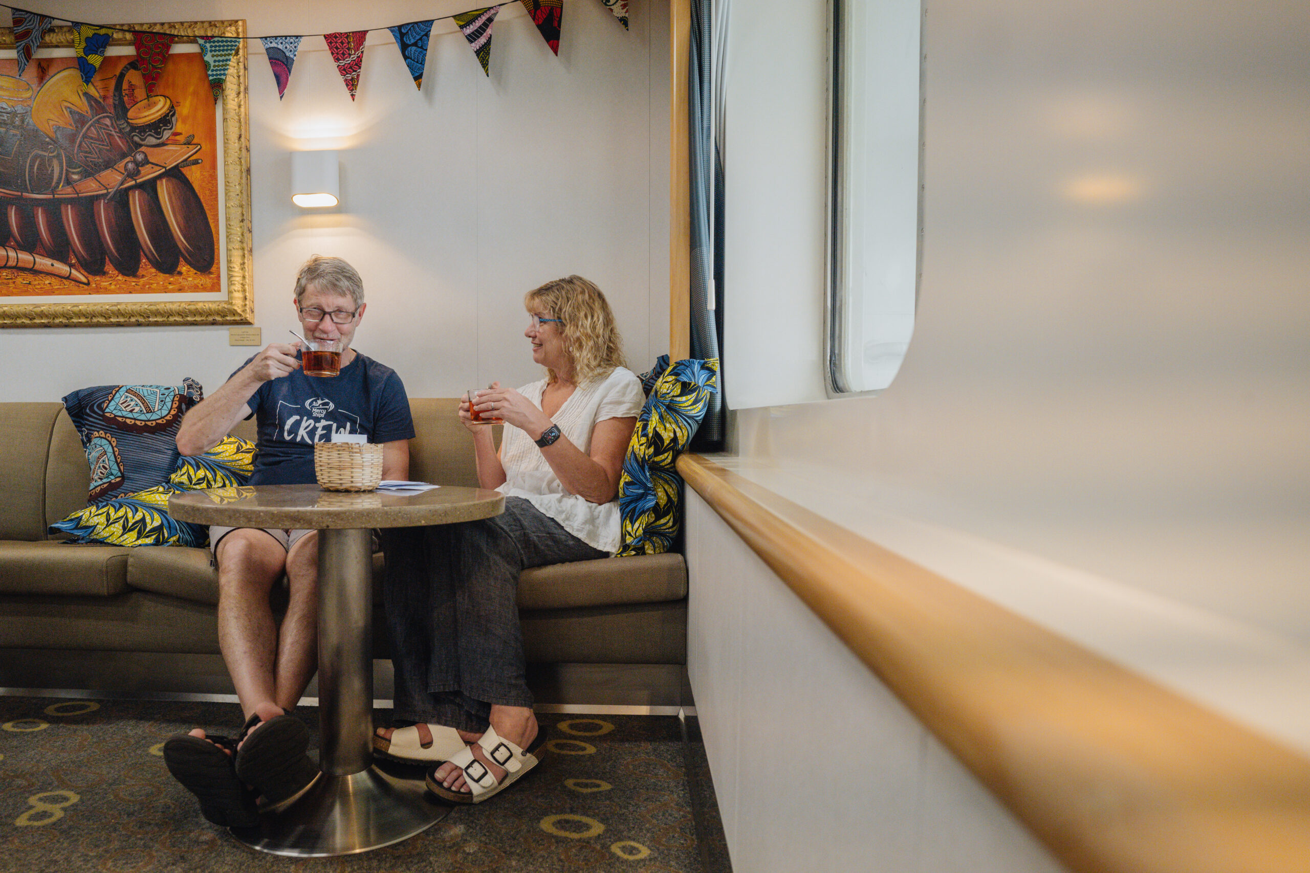 Canadian Volunteers David and Elaine Sigalet