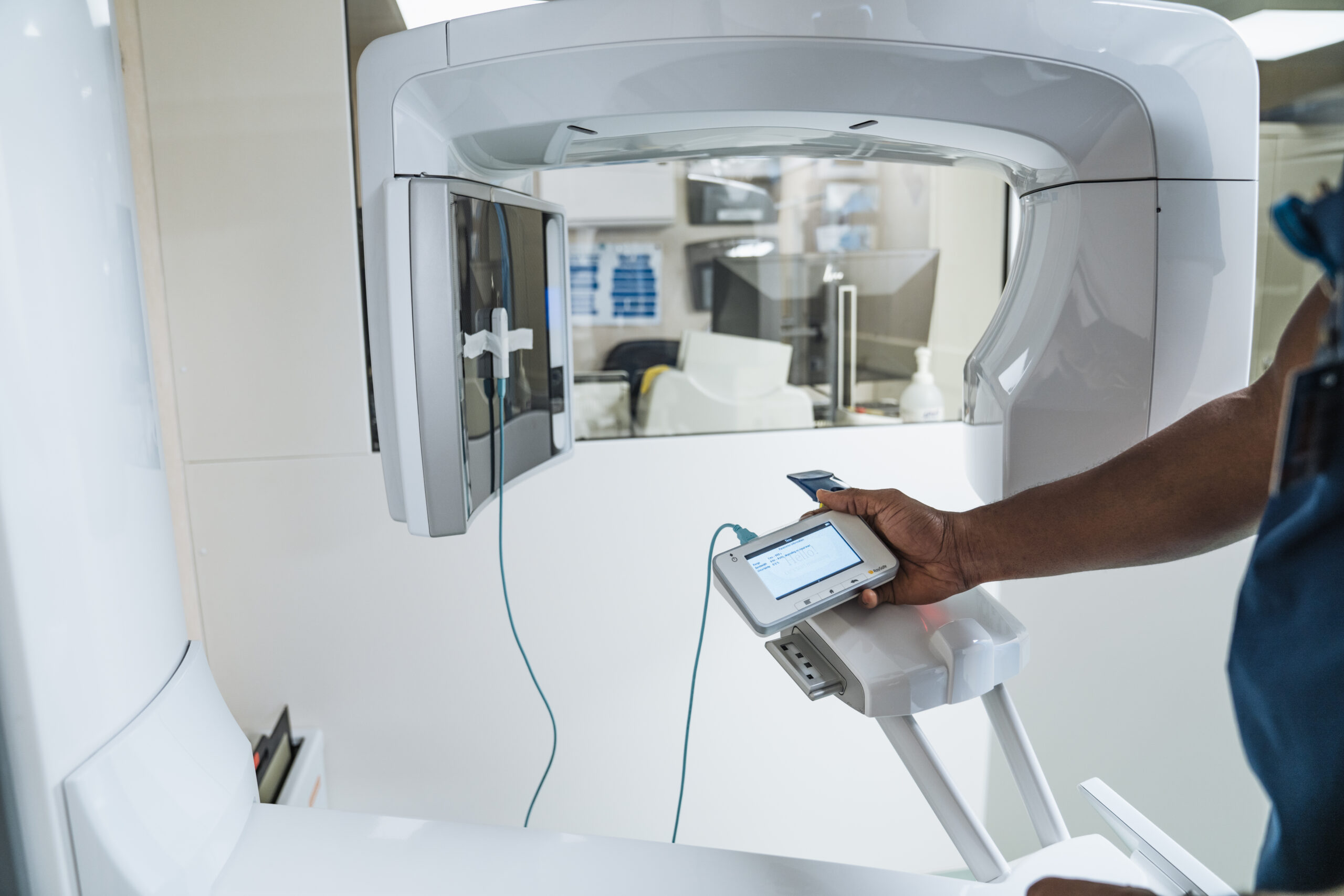 Orthopantomogram (OPG) machine.