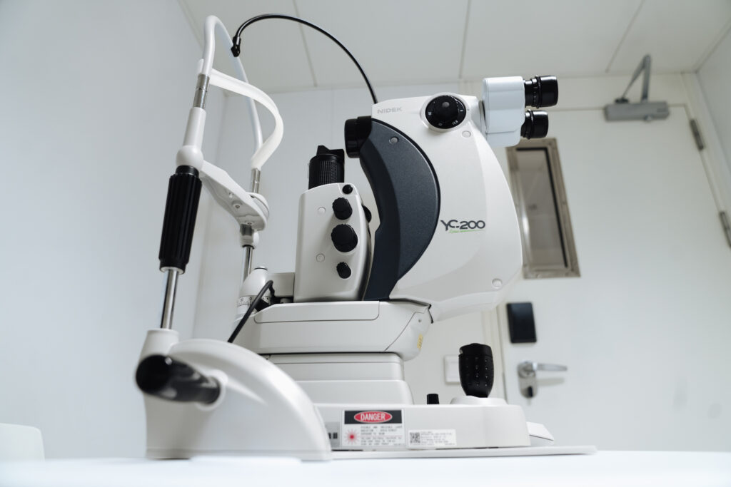 Nidek YC-1800 YAG Eye Laser.